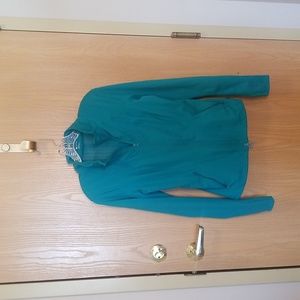 Zella light weight jacket with mesh